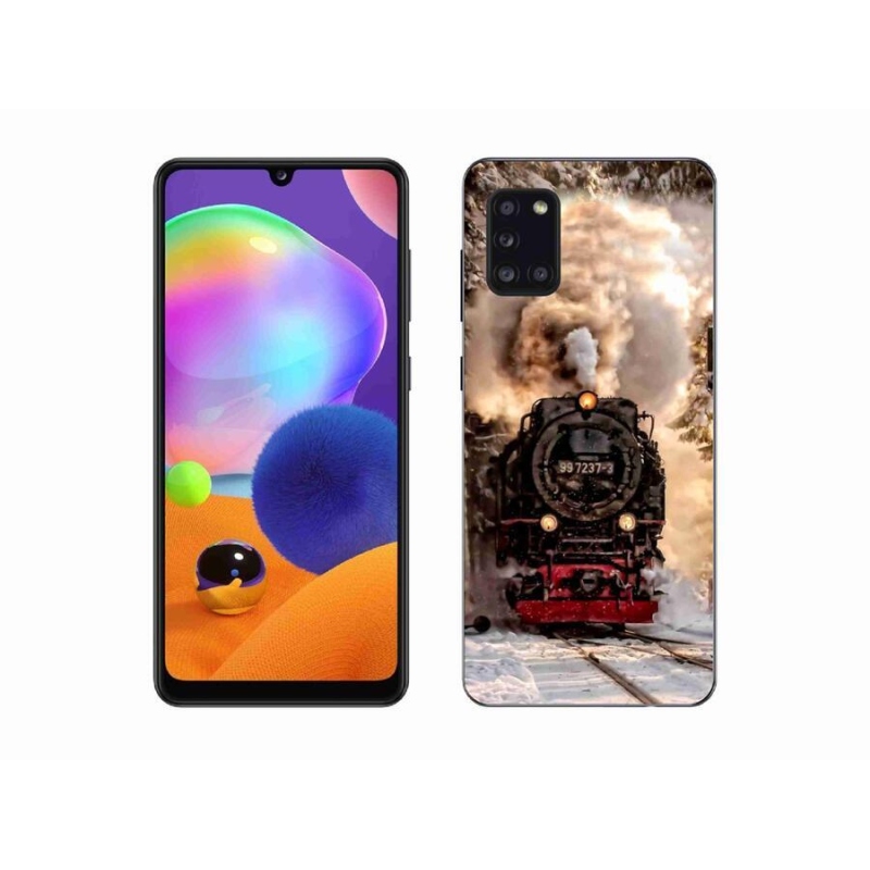 Gélový kryt mmCase na mobil Samsung Galaxy A31 - vlak