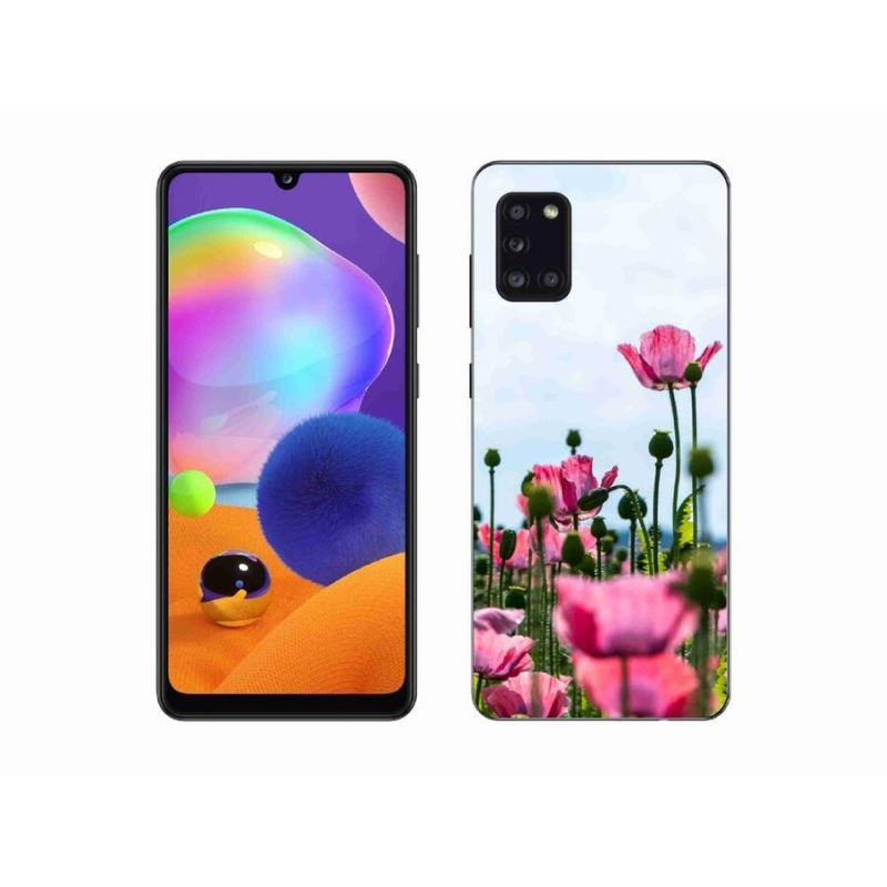 Gélový kryt mmCase na mobil Samsung Galaxy A31 - vlčí mak