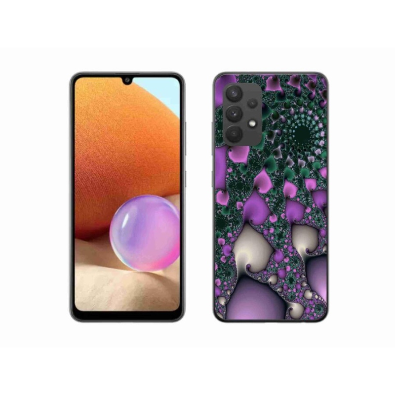 Gélový kryt mmCase na mobil Samsung Galaxy A32 4G - abstrakt 7