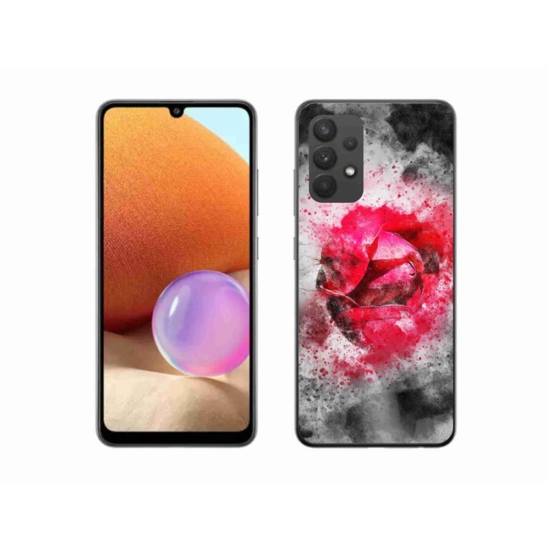 Gélový kryt mmCase na mobil Samsung Galaxy A32 4G - abstrakt 9