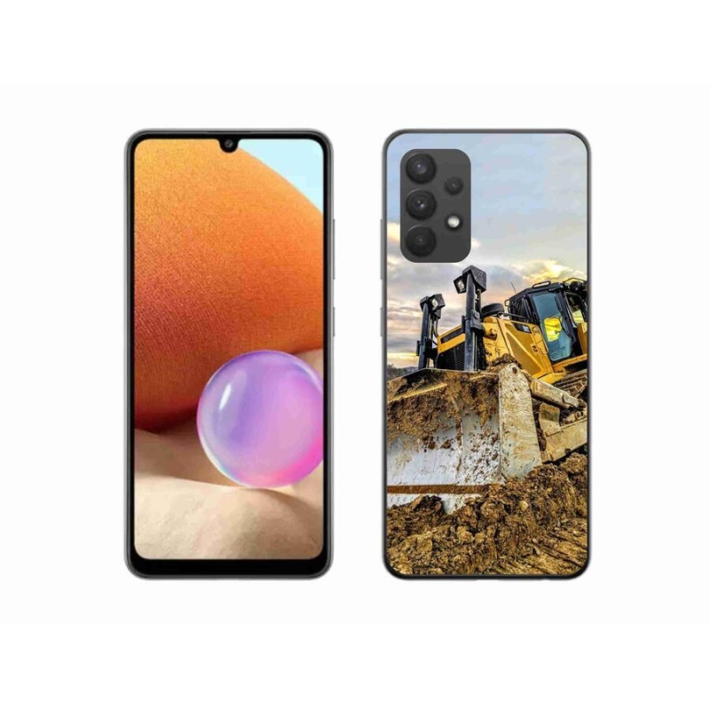 Gélový kryt mmCase na mobil Samsung Galaxy A32 4G - bager