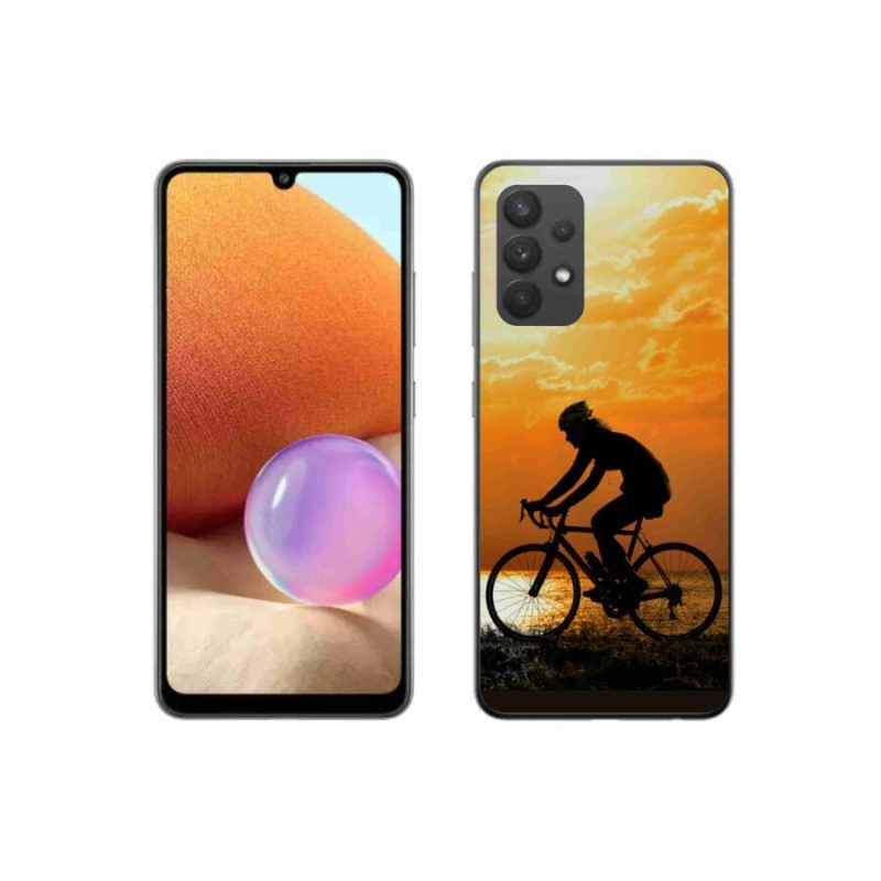 Gélový kryt mmCase na mobil Samsung Galaxy A32 4G - cyklovýlety