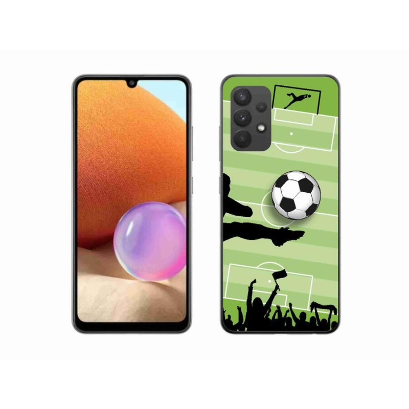 Gélový kryt mmCase na mobil Samsung Galaxy A32 4G - futbal 3