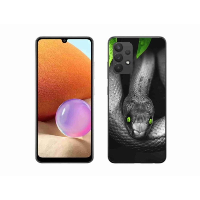 Gélový kryt mmCase na mobil Samsung Galaxy A32 4G - had