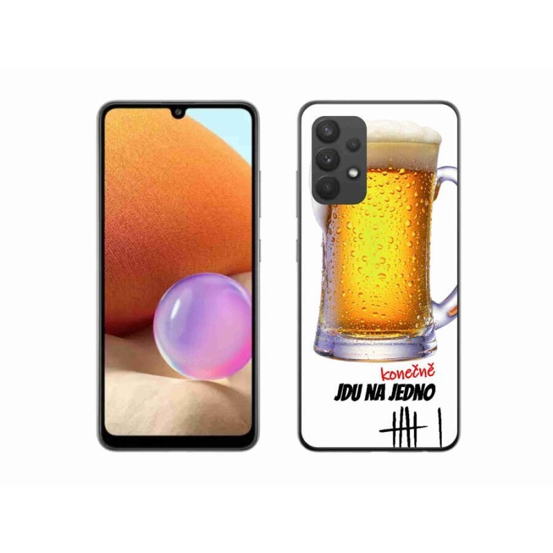 Gélový kryt mmCase na mobil Samsung Galaxy A32 4G - idem na jedno