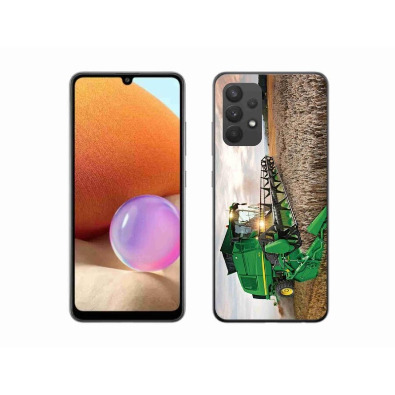 Gélový kryt mmCase na mobil Samsung Galaxy A32 4G - kombajn