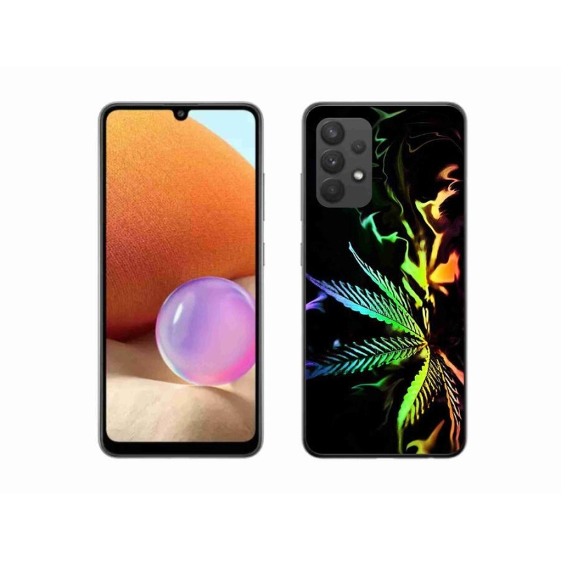 Gélový kryt mmCase na mobil Samsung Galaxy A32 4G - konope 2
