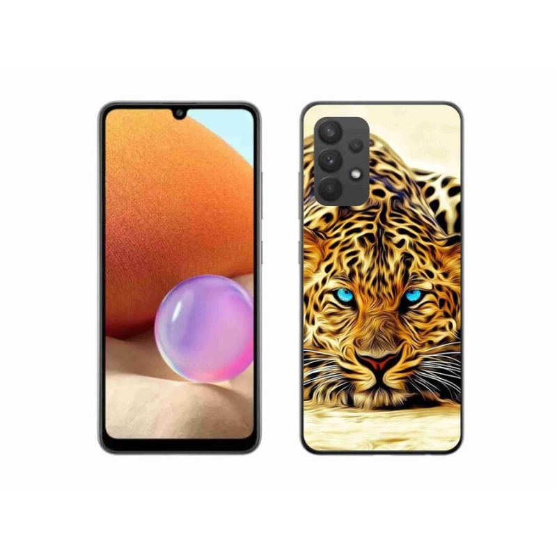 Gélový kryt mmCase na mobil Samsung Galaxy A32 4G - kreslený tiger
