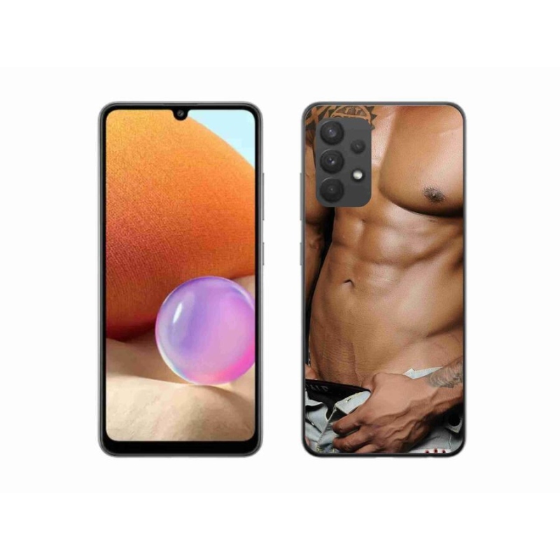 Gélový kryt mmCase na mobil Samsung Galaxy A32 4G - sexy muž