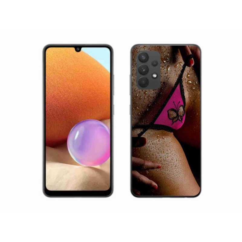 Gélový kryt mmCase na mobil Samsung Galaxy A32 4G - sexy žena