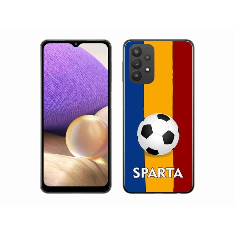 Gélový kryt mmCase na mobil Samsung Galaxy A32 5G - futbal 1