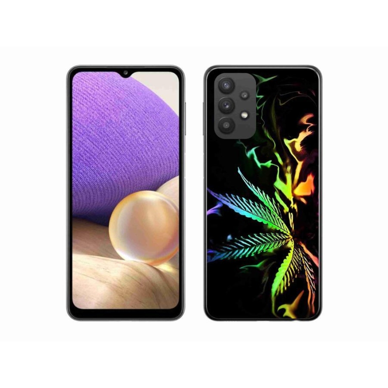 Gélový kryt mmCase na mobil Samsung Galaxy A32 5G - konope 2