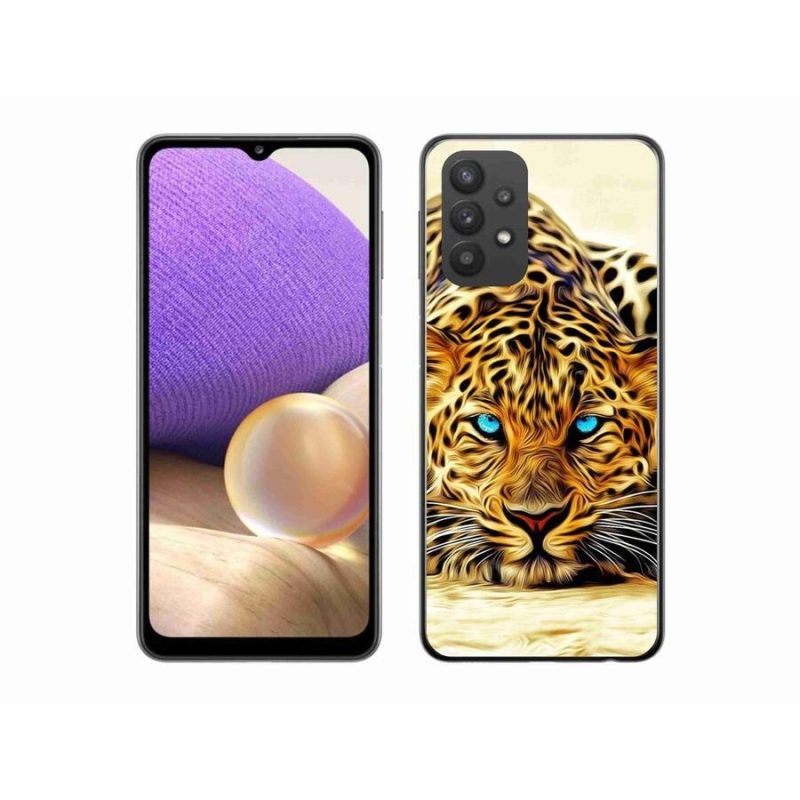 Gélový kryt mmCase na mobil Samsung Galaxy A32 5G - kreslený tiger