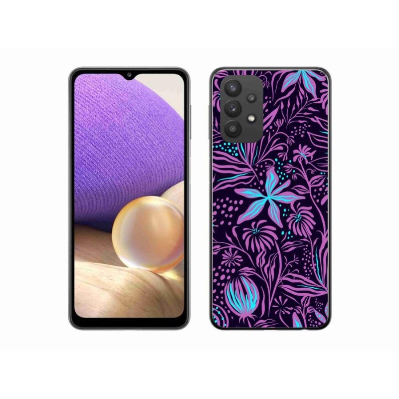 Gélový kryt mmCase na mobil Samsung Galaxy A32 5G - kvety 2