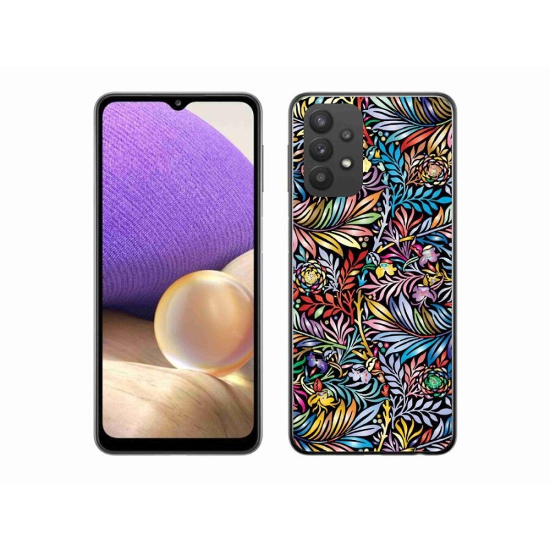 Gélový kryt mmCase na mobil Samsung Galaxy A32 5G - kvety 5