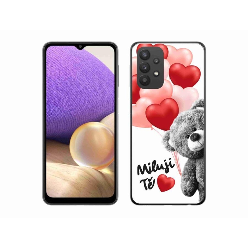 Gélový kryt mmCase na mobil Samsung Galaxy A32 5G - milujem Ťa