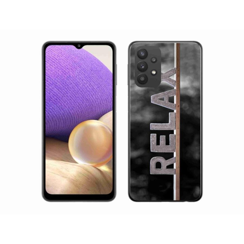 Gélový kryt mmCase na mobil Samsung Galaxy A32 5G - relax 1