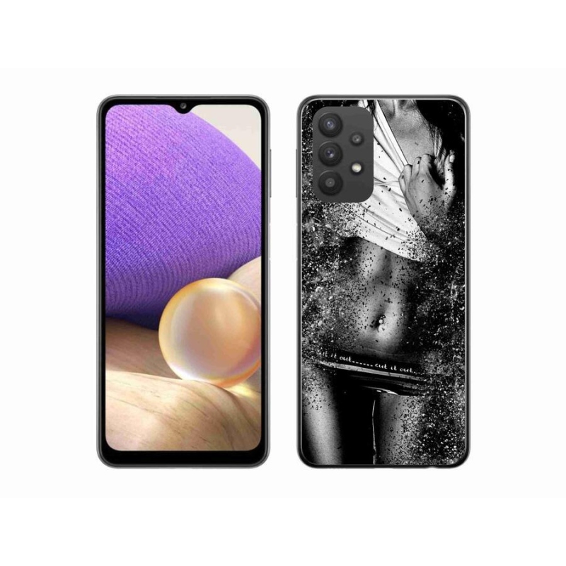 Gélový kryt mmCase na mobil Samsung Galaxy A32 5G - sexy žena 1