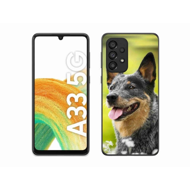 Gélový kryt mmCase na mobil Samsung Galaxy A33 5G - austrálsky pastiersky pes