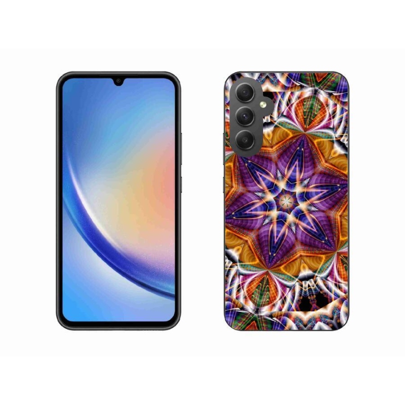 Gélový kryt mmCase na mobil Samsung Galaxy A34 5G - abstrakt 6