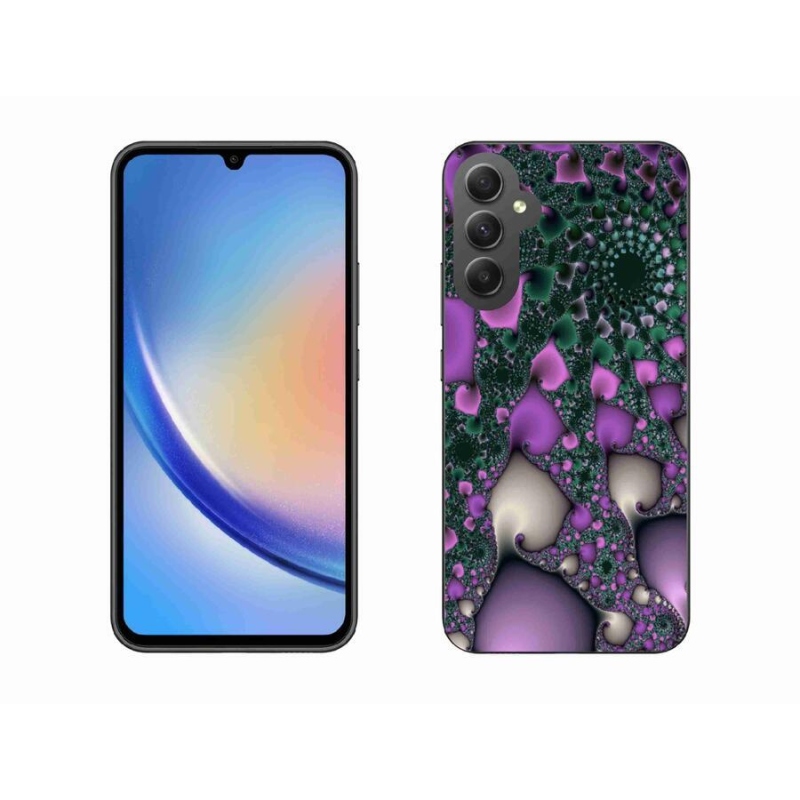 Gélový kryt mmCase na mobil Samsung Galaxy A34 5G - abstrakt 7