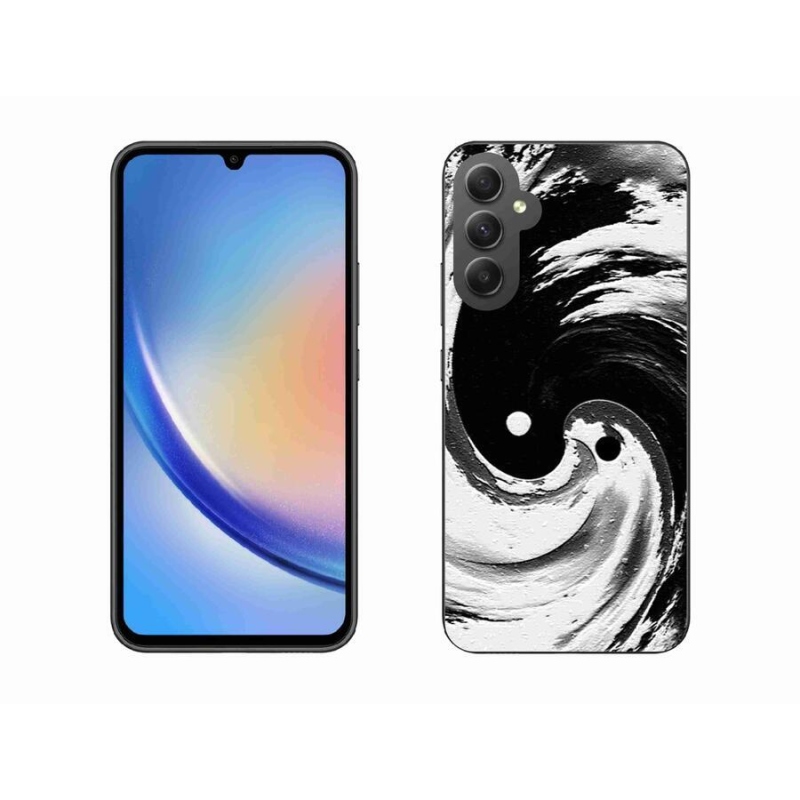 Gélový kryt mmCase na mobil Samsung Galaxy A34 5G - abstrakt 8