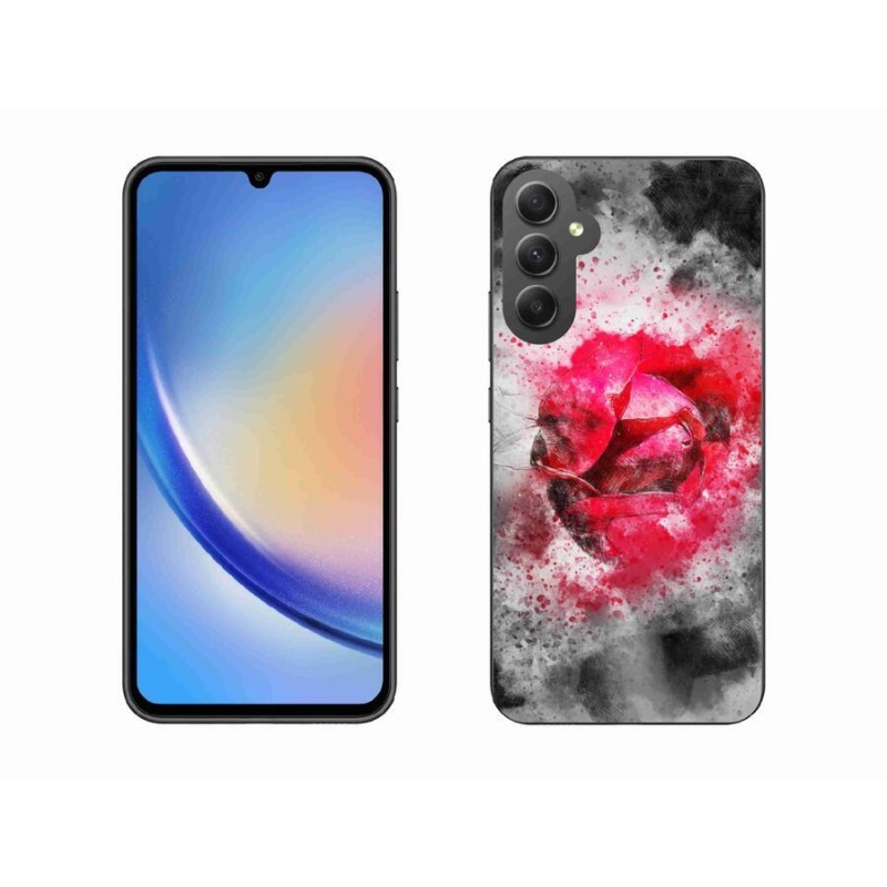 Gélový kryt mmCase na mobil Samsung Galaxy A34 5G - abstrakt 9