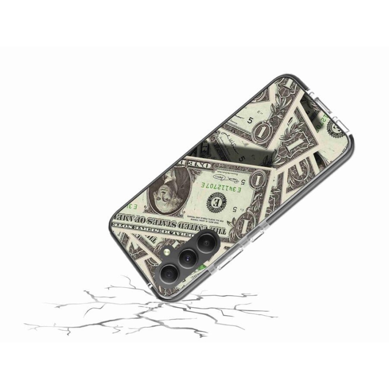 Gélový kryt mmCase na mobil Samsung Galaxy A34 5G - americký dolár