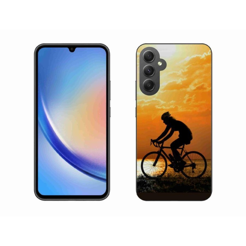 Gélový kryt mmCase na mobil Samsung Galaxy A34 5G - cyklovýlet