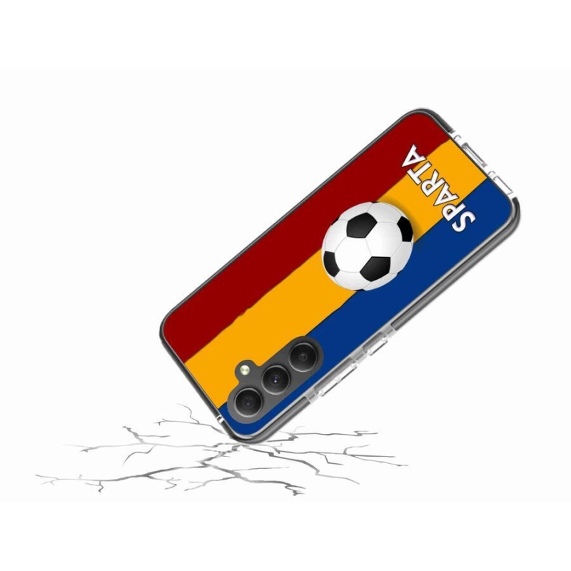 Gélový kryt mmCase na mobil Samsung Galaxy A34 5G - futbal 1