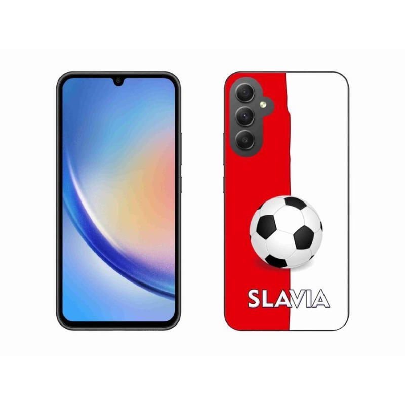 Gélový kryt mmCase na mobil Samsung Galaxy A34 5G - futbal 2