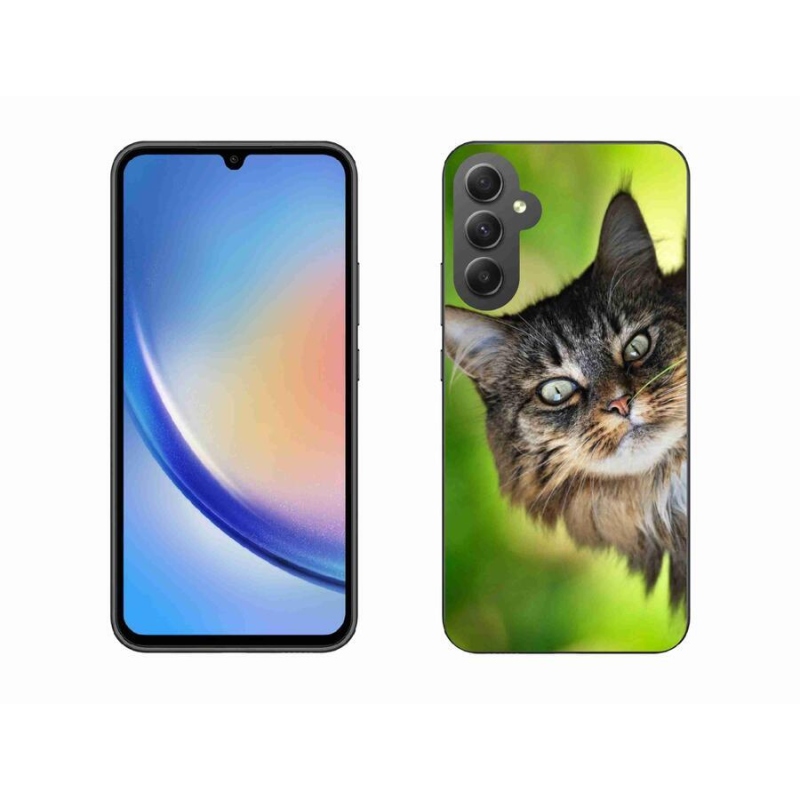 Gélový kryt mmCase na mobil Samsung Galaxy A34 5G - mačka 3