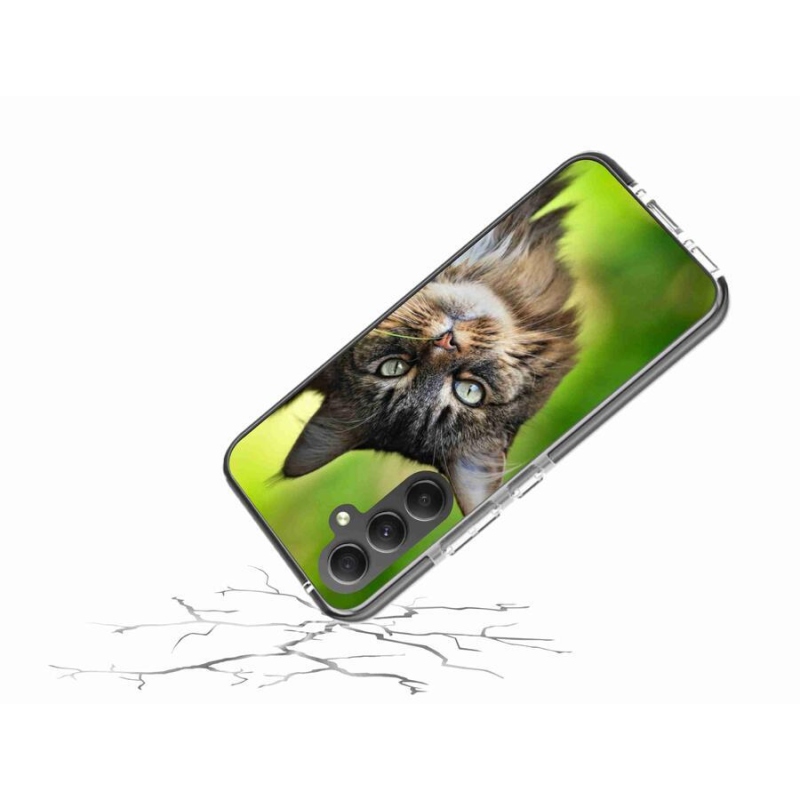 Gélový kryt mmCase na mobil Samsung Galaxy A34 5G - mačka 3