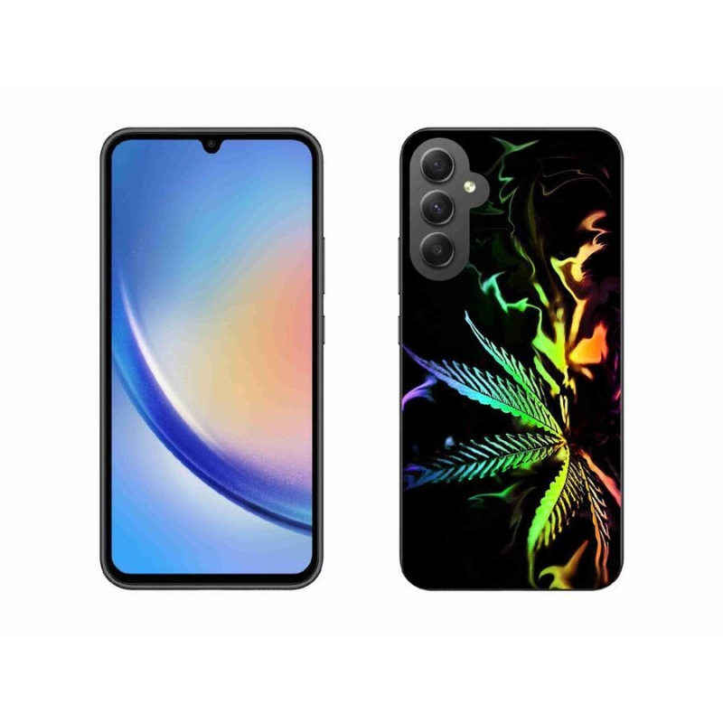 Gélový kryt mmCase na mobil Samsung Galaxy A34 5G - konope 2