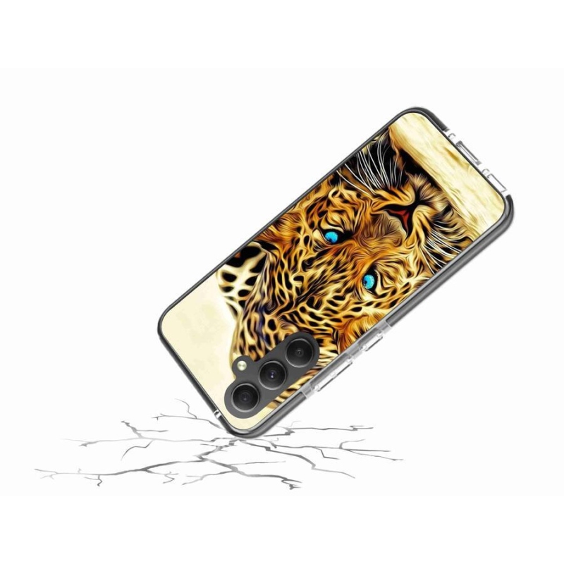 Gélový kryt mmCase na mobil Samsung Galaxy A34 5G - kreslený tiger