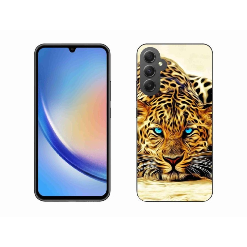 Gélový kryt mmCase na mobil Samsung Galaxy A34 5G - kreslený tiger