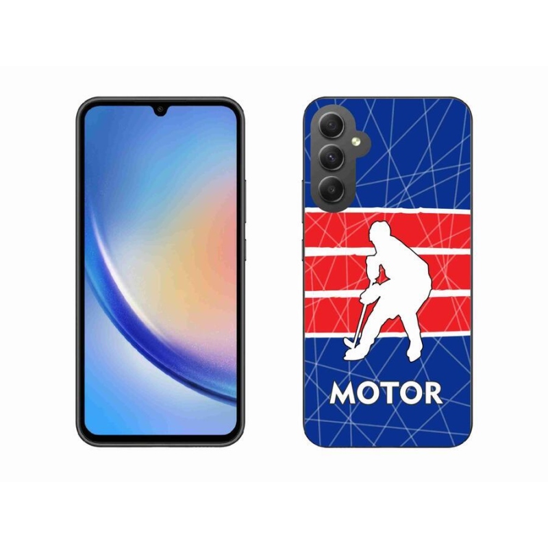 Gélový kryt mmCase na mobil Samsung Galaxy A34 5G - Motor