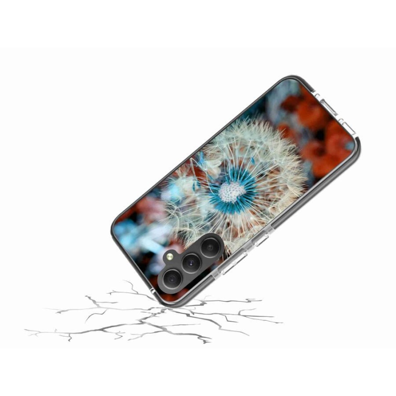 Gélový kryt mmCase na mobil Samsung Galaxy A34 5G - odkvitnutá púpava 1