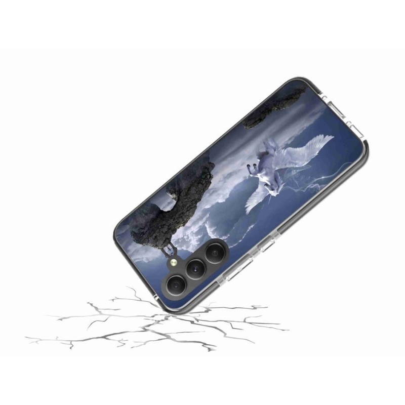Gélový kryt mmCase na mobil Samsung Galaxy A34 5G - pegas
