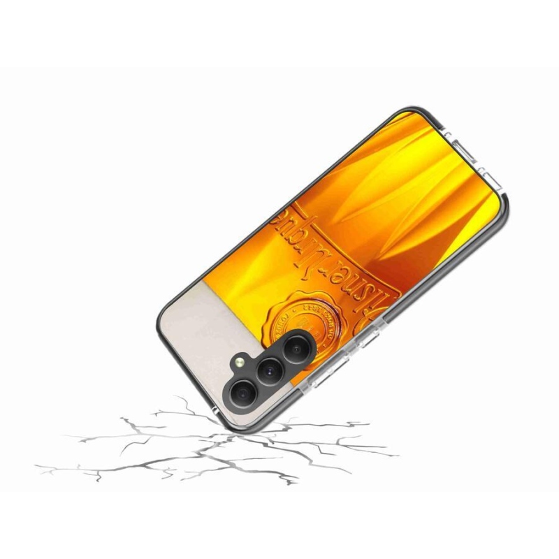 Gélový kryt mmCase na mobil Samsung Galaxy A34 5G - pivo