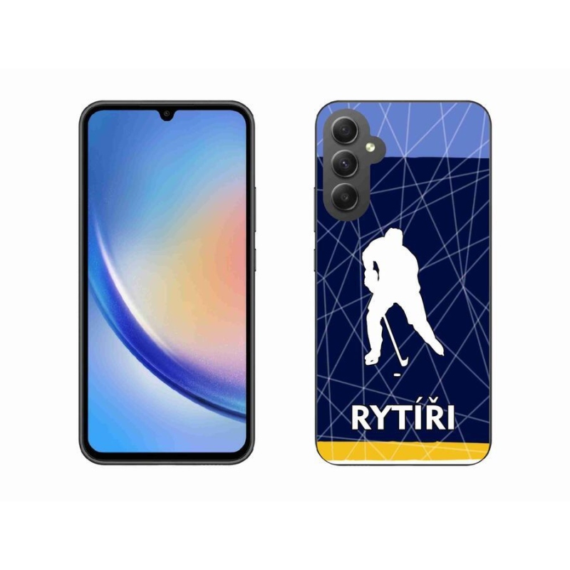 Gélový kryt mmCase na mobil Samsung Galaxy A34 5G - Rytieri