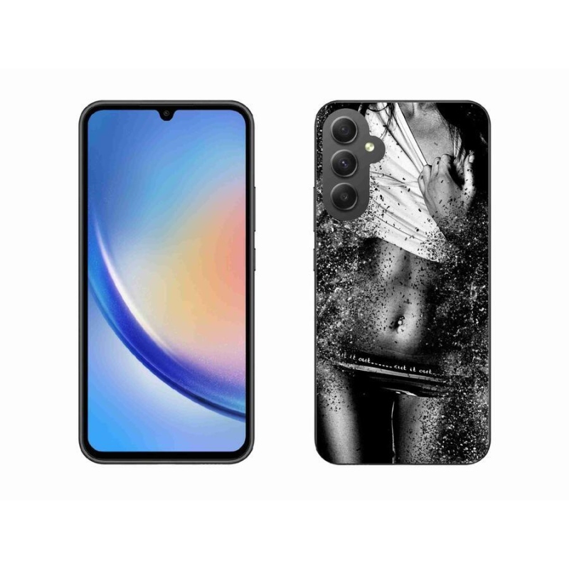 Gélový kryt mmCase na mobil Samsung Galaxy A34 5G - sexy žena 1