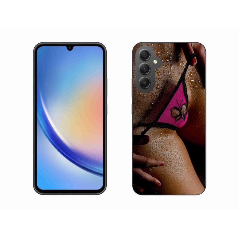 Gélový kryt mmCase na mobil Samsung Galaxy A34 5G - sexy žena