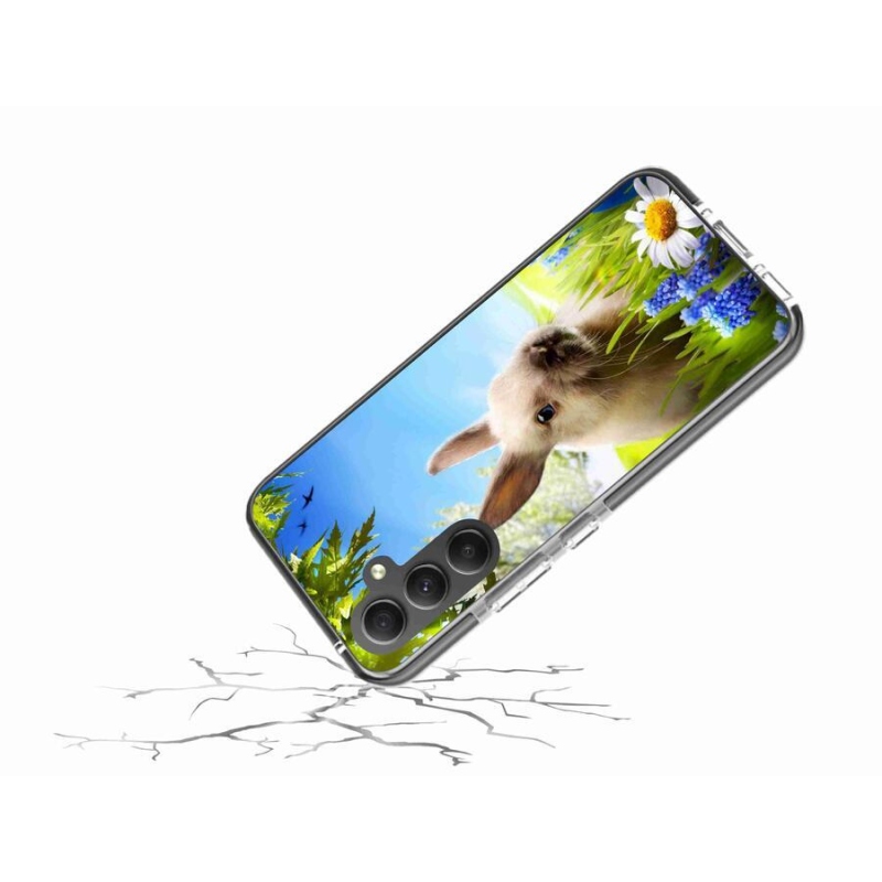 Gélový kryt mmCase na mobil Samsung Galaxy A34 5G - zajačik
