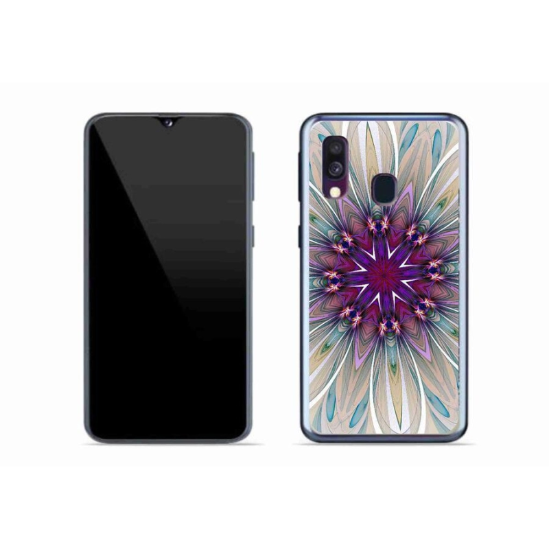 Gélový kryt mmCase na mobil Samsung Galaxy A40 - abstrakt 10