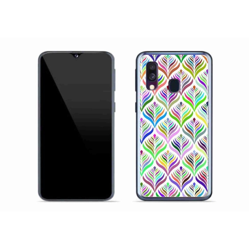 Gélový kryt mmCase na mobil Samsung Galaxy A40 - abstrakt 15