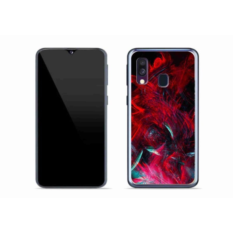 Gélový kryt mmCase na mobil Samsung Galaxy A40 - abstrakt 16