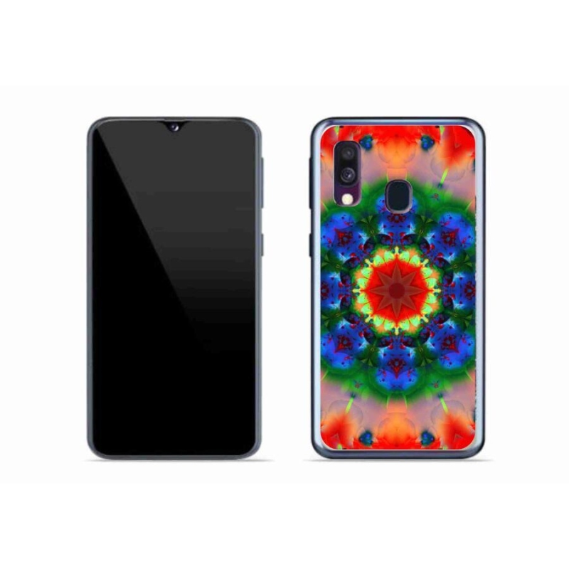 Gélový kryt mmCase na mobil Samsung Galaxy A40 - abstrakt 5