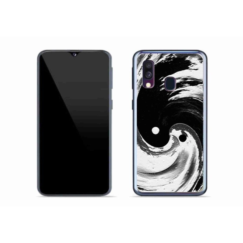 Gélový kryt mmCase na mobil Samsung Galaxy A40 - abstrakt 8