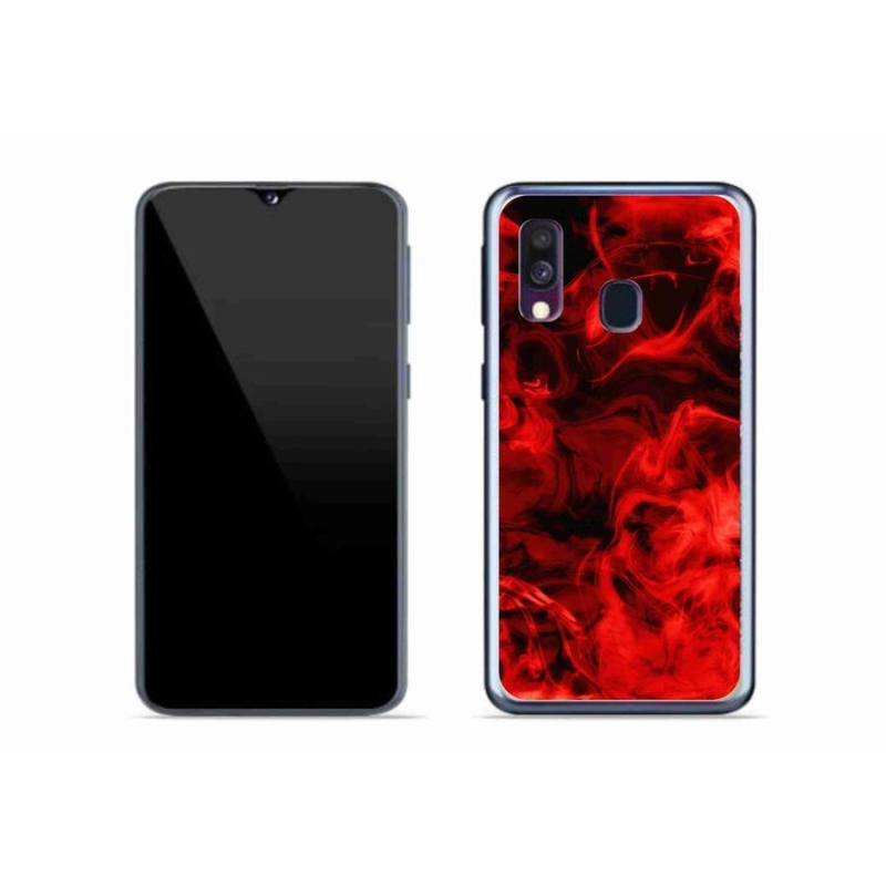 Gélový kryt mmCase na mobil Samsung Galaxy A40 - abstraktné vzor 11